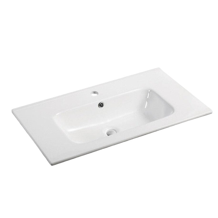 760*455*520mm Lukka Ridgewood Modern Sandy Oak Plywood Wall Hung Vanity