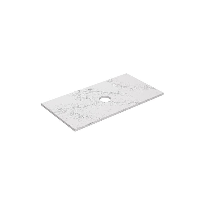 900*455*520mm Lukka Ridgewood Modern Mocha Oak Plywood Wall Hung Vanity