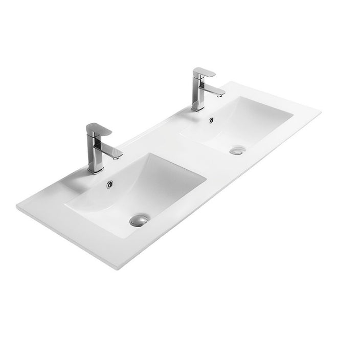 1500*455*520mm Lukka Ridgewood Modern Sandy Oak Plywood Wall Hung Vanity