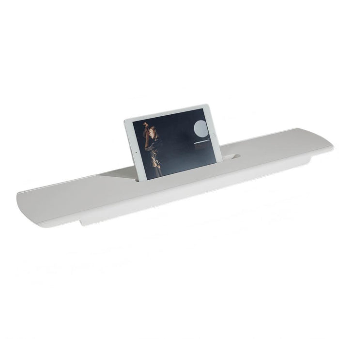 850*165*30mm Lukka Chasey Matt White Bathtub Tray With Built-in Slot
