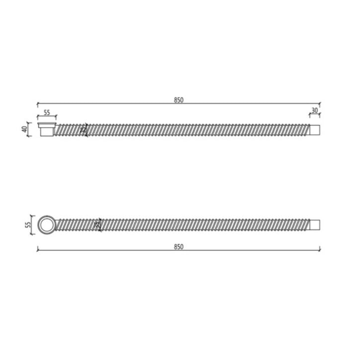 Lukka Bathtub Flexi Hose