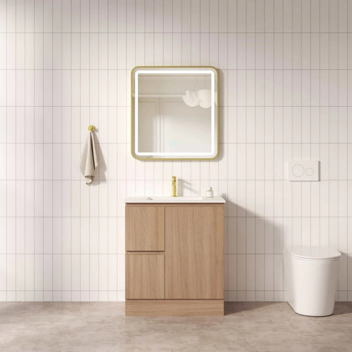600-1500*450*830mm Mercio RITA Elegant Oak Freestanding Vanity