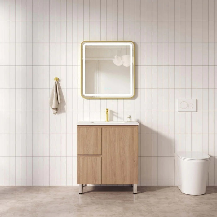 600-1500*450*830mm Mercio RITA Elegant Oak Freestanding Vanity