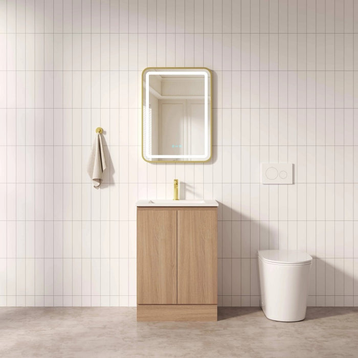 600-1500*450*830mm Mercio RITA Elegant Oak Freestanding Vanity