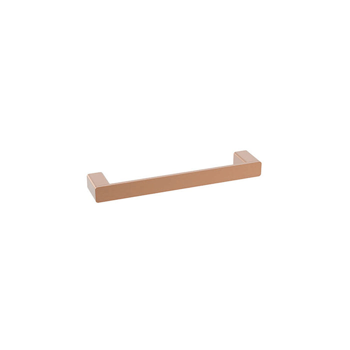 250mm BK KASTEN Brushed Bronze Brass Single Square Bars Towel Rails