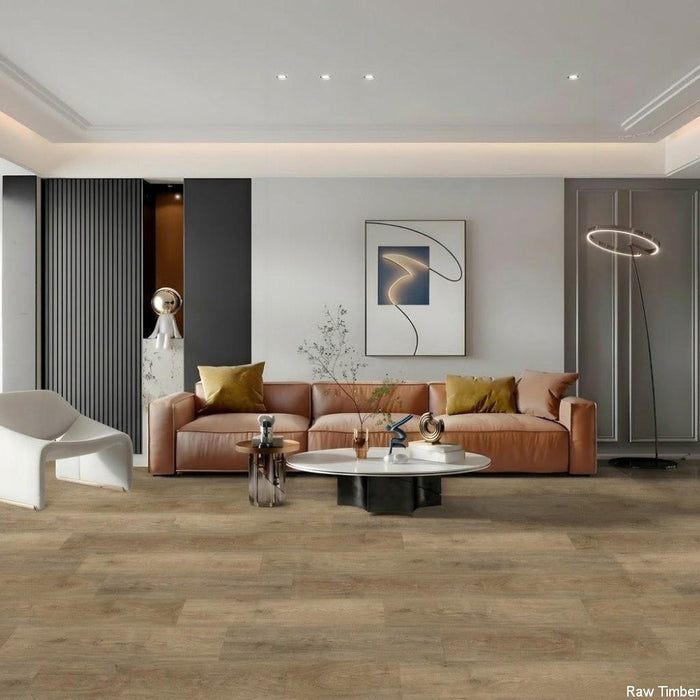 Poseidon Raw Timber Waterproof SPC Hybrid Flooring 8mm (2.103 m2/box)