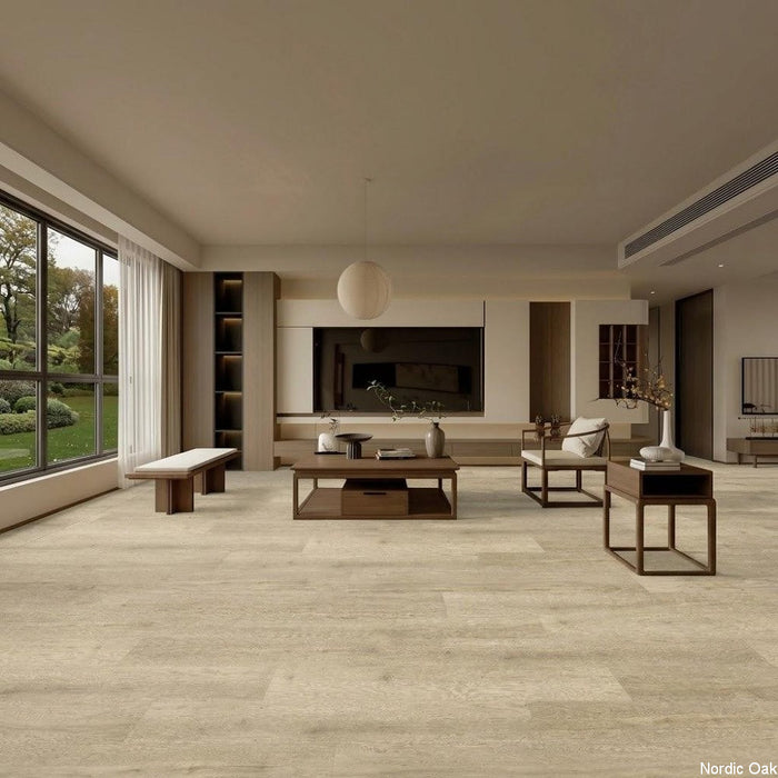 Poseidon Nordic Oak Waterproof SPC Hybrid Flooring 8mm (2.103 m2/box)