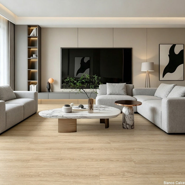 Poseidon Bianco Calce Waterproof SPC Hybrid Flooring 8mm (2.103 m2/box)