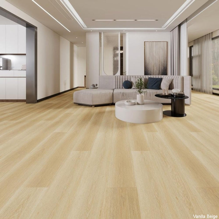 Poseidon Vanilla Beige Waterproof SPC Hybrid Flooring 8mm (2.103 m2/box)