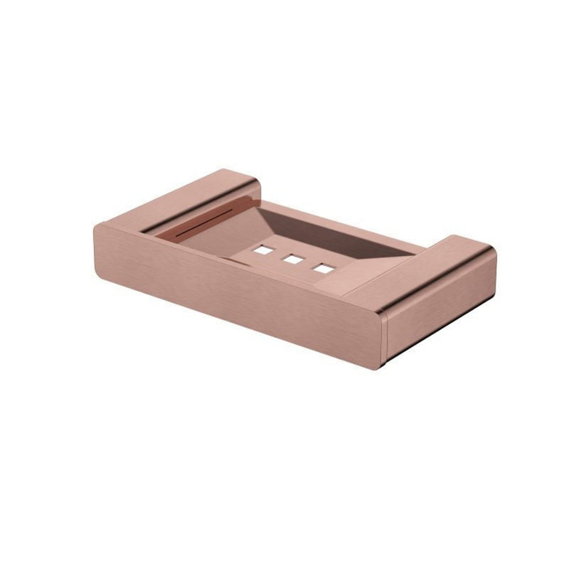 Modernnational Nova Solid Brass Square Soap Dish