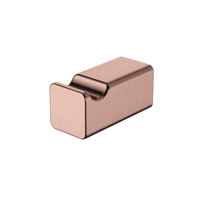 Modernnational Nova Solid Brass Square Single Robe Hook