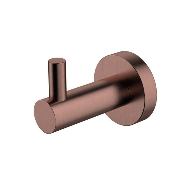 Modernnational Mirage Solid Brass Round Single Robe Hook