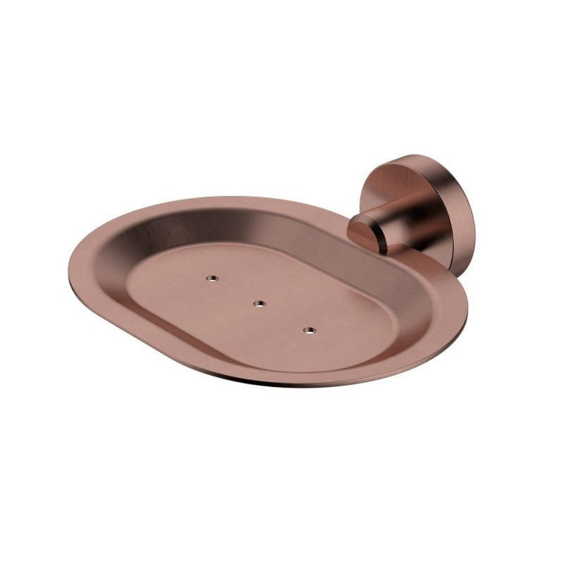 Modernnational Mirage Solid Brass Oval Soap Dish