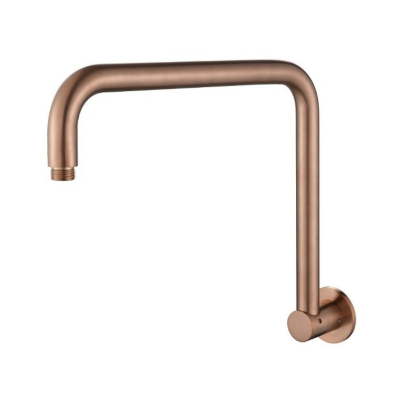 350mm Modernnational Brass Round High Rise Shower Arm