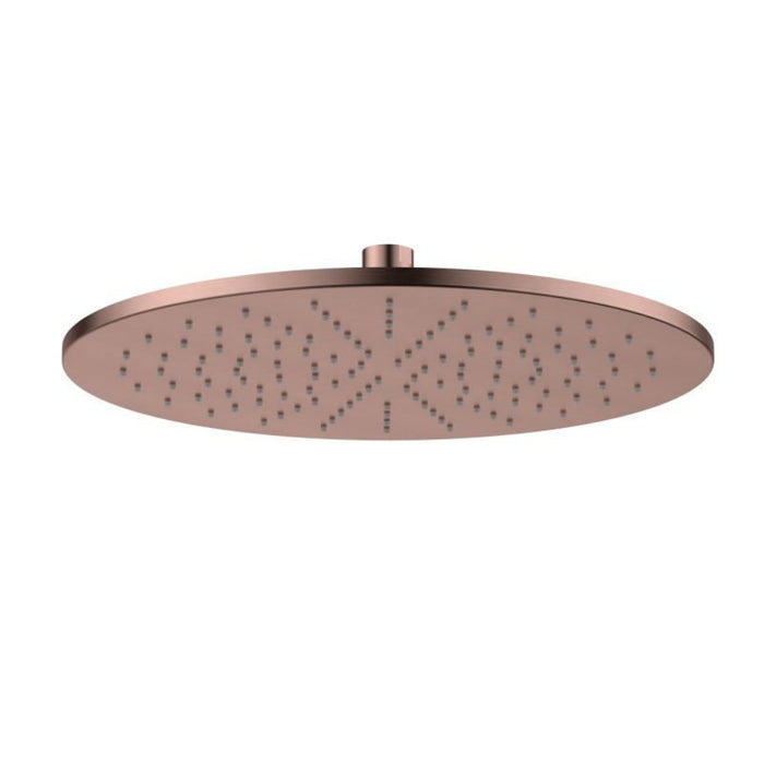 300mm Modernnational Champagne Brass Round Shower Head