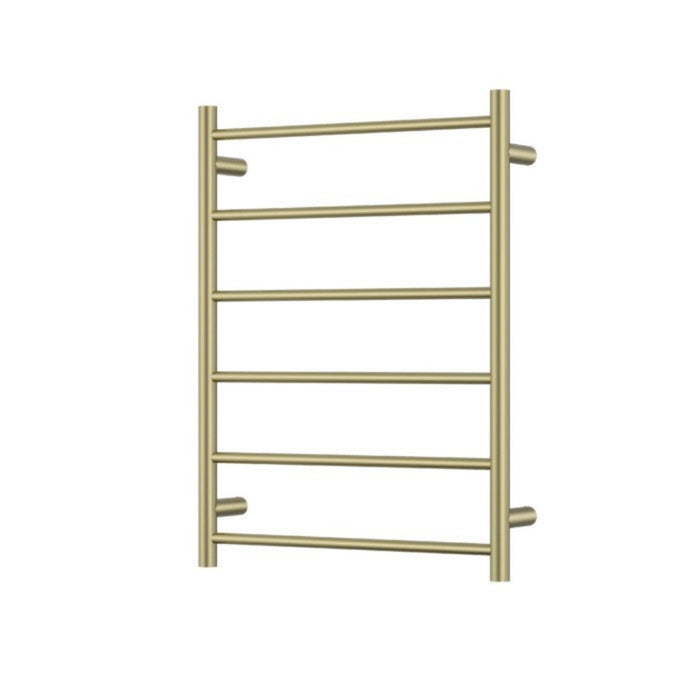 600*800mm BK Morgan Rund 6 Round Bar Stainless Steel Heated Towel Rail