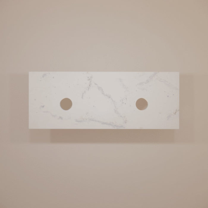 600-1500*450*550mm ABS Banff Coastal Oak Shaker Plywood Wall Hung Vanity