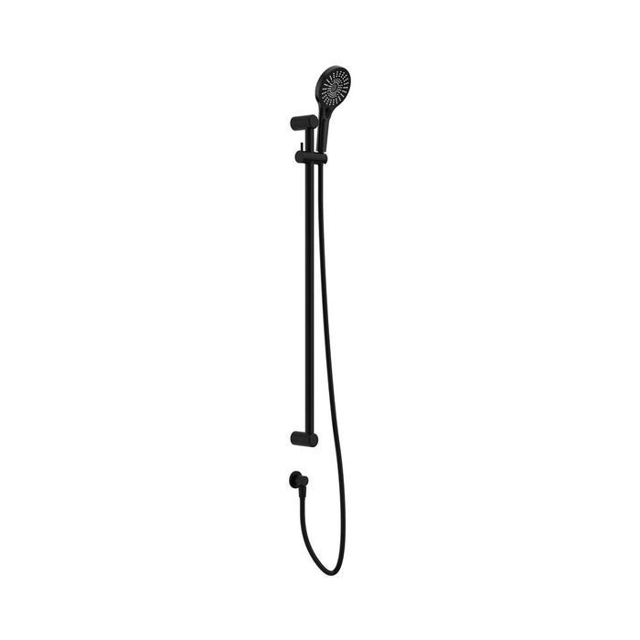 900mm Nero Mecca Care 25mm Grab Rail And Adjustable Shower Rail Set