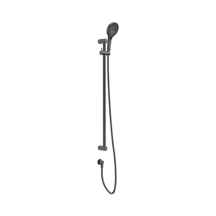 900mm Nero Mecca Care 25mm Grab Rail And Adjustable Shower Rail Set
