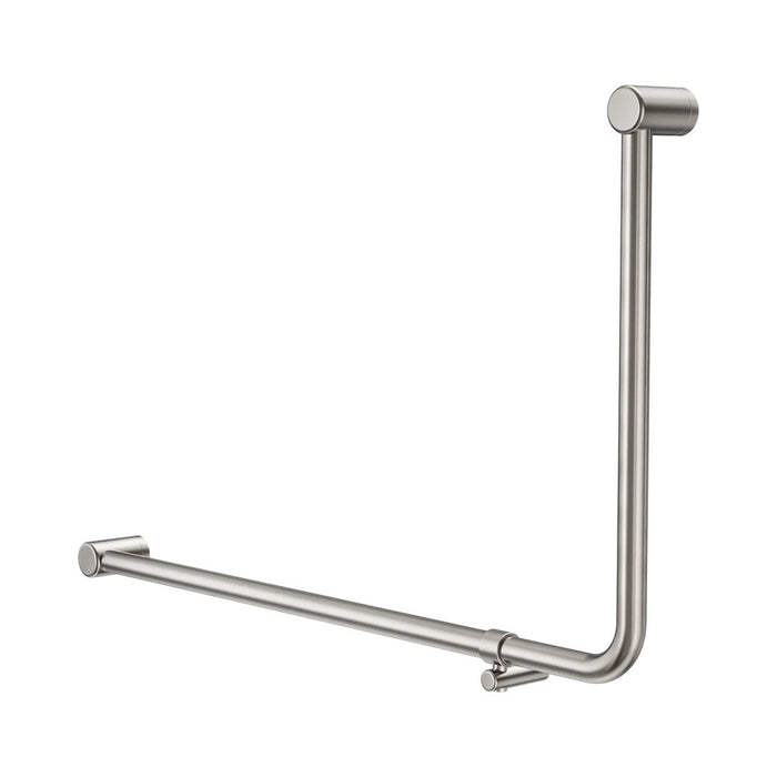 1000*600mm Nero Mecca Care 32mm DDA Accessible Toilet 90 Degree Bent Tube Grab Rail