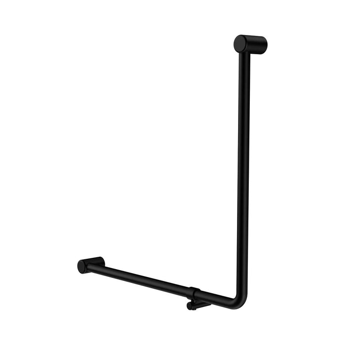 750*750mm Nero Mecca Care 32mm 90 Degree NZ4121 Accessible Toilet Grab Rail