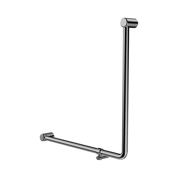 750*750mm Nero Mecca Care 32mm 90 Degree NZ4121 Accessible Toilet Grab Rail