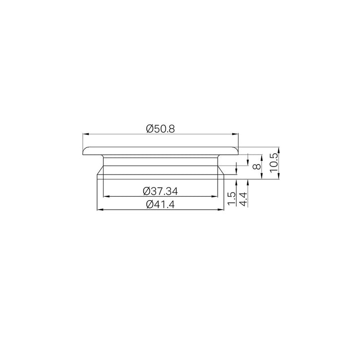 Nero Mecca Care 32mm High Quality ABS Grab Rail Cap