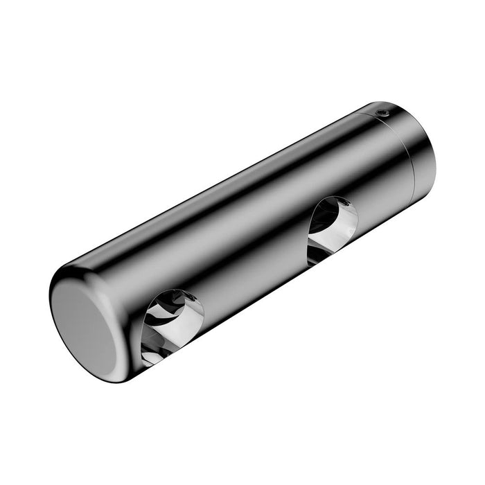 Nero Mecca Care Make Your Own 25mm Stainless Steel Left/Right Grab Rail Double Towel Bracket