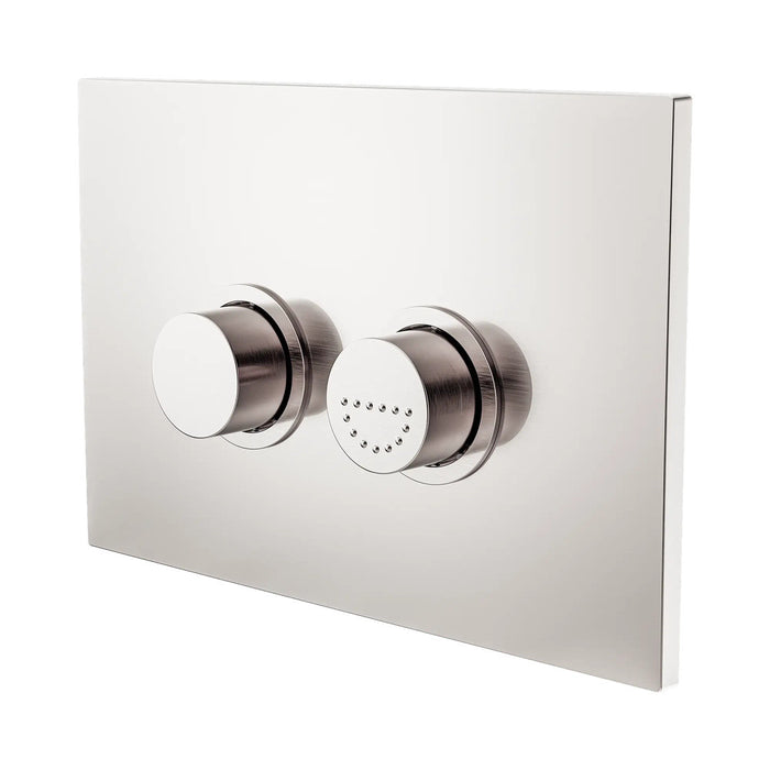 Nero Mecca Care Raised Disabled Care Pneumatic Flush Buttons Plate DDA Accessible Toilet Compliant