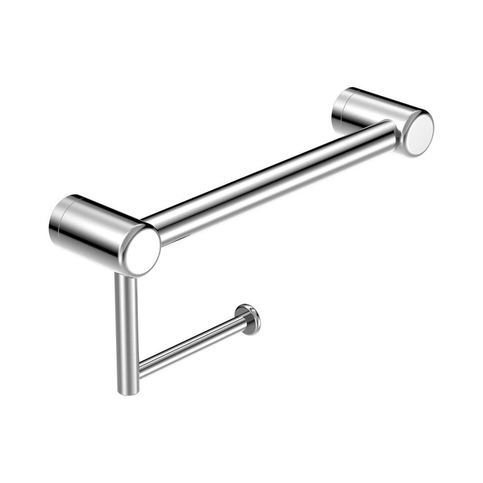 300/450mm Nero Mecca Care 25mm Stainless Steel Toilet Roll Rail