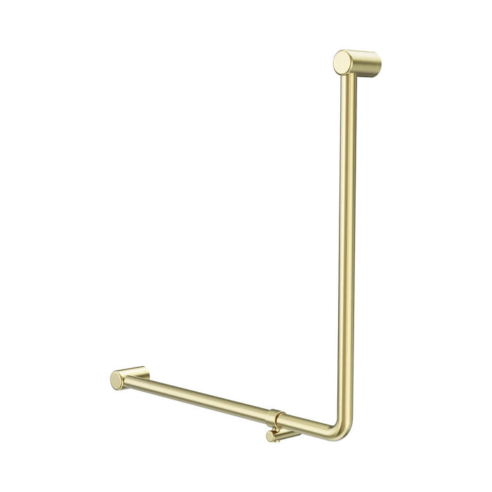750*750mm Nero Mecca Care 32mm 90 Degree NZ4121 Accessible Toilet Grab Rail