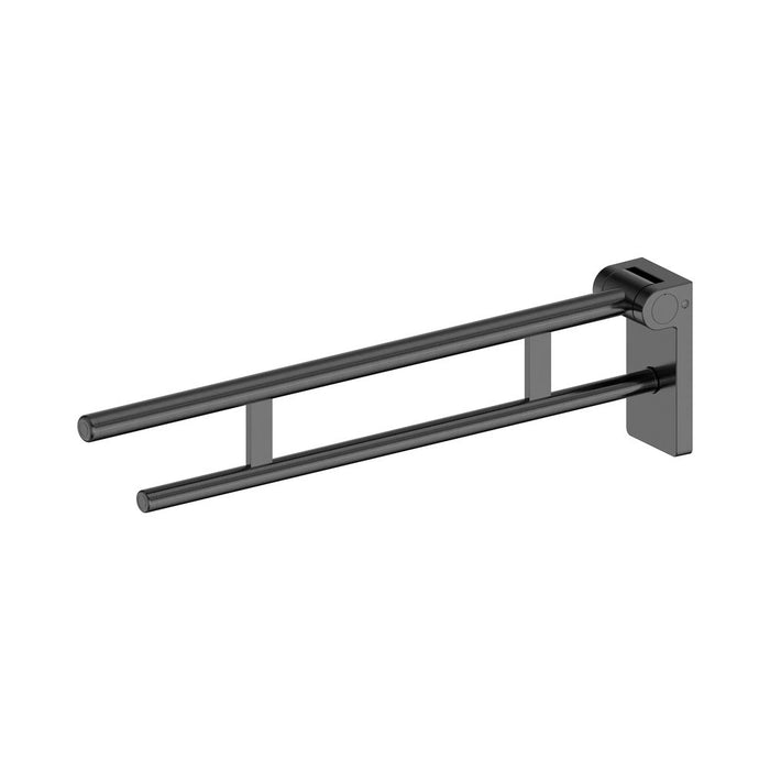 810mm Nero Mecca Care Stainless Steel Foldable Toilet Support Arm