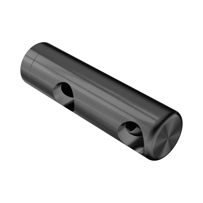 Nero Mecca Care Make Your Own 25mm Stainless Steel Left/Right Grab Rail Double Towel Bracket