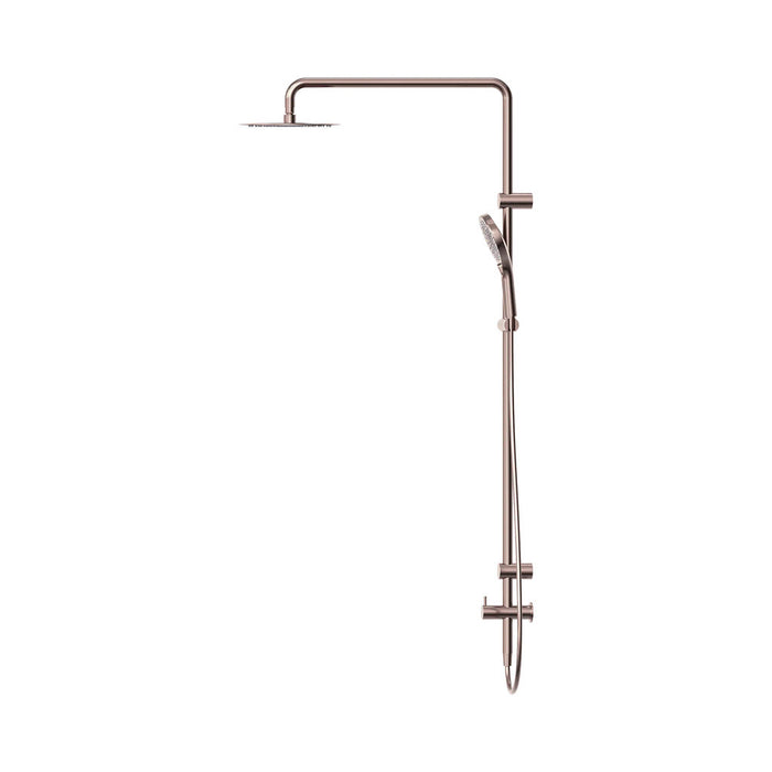 600*1400mm Nero Mecca Care 25mm Grab Rail Twin Shower Set
