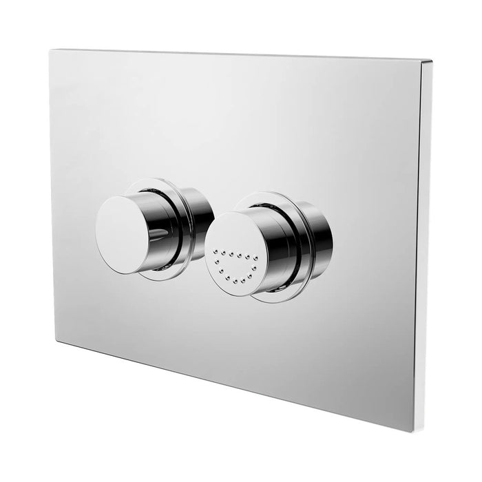 Nero Mecca Care Raised Disabled Care Pneumatic Flush Buttons Plate DDA Accessible Toilet Compliant