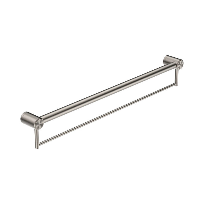 300/600/900mm Nero Mecca Care 32mm Stainless Steel Grab Rail With Towel Holder