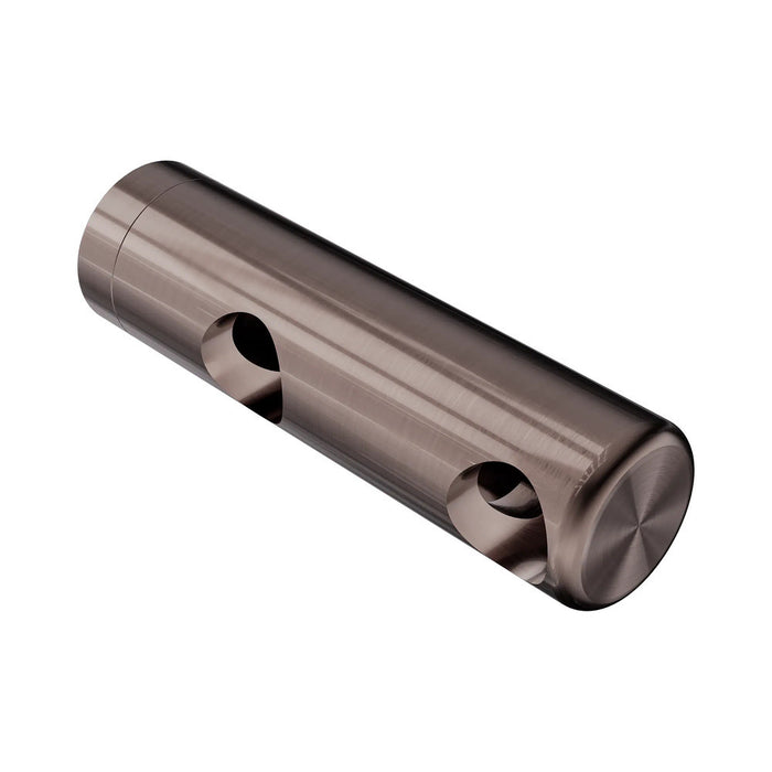 Nero Mecca Care Make Your Own 25mm Stainless Steel Left/Right Grab Rail Double Towel Bracket