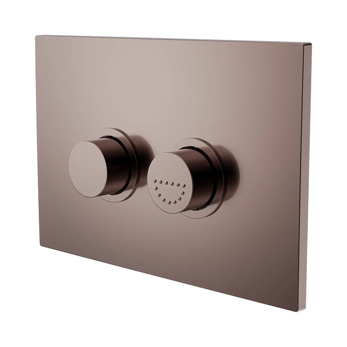 Nero Mecca Care Raised Disabled Care Pneumatic Flush Buttons Plate DDA Accessible Toilet Compliant