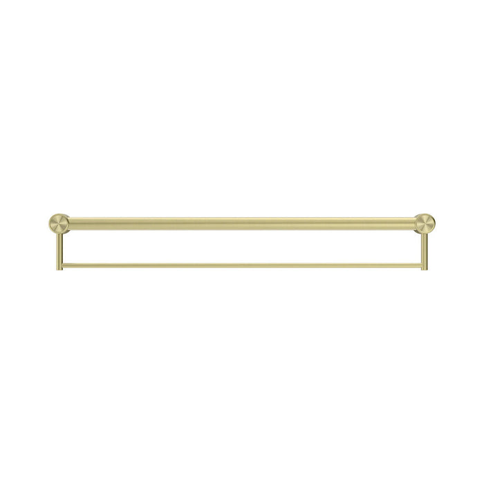 300/600/900mm Nero Mecca Care 32mm Stainless Steel Grab Rail With Towel Holder