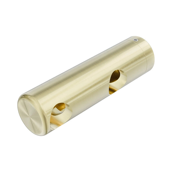 Nero Mecca Care Make Your Own 25mm Stainless Steel Left/Right Grab Rail Double Towel Bracket