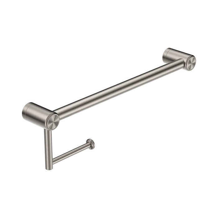 300/450mm Nero Mecca Care 25mm Stainless Steel Toilet Roll Rail