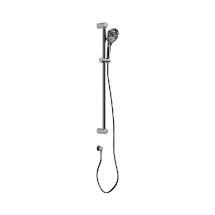 900mm Nero Mecca Care 32mm Grab Rail And Adjustable Shower Rail Set