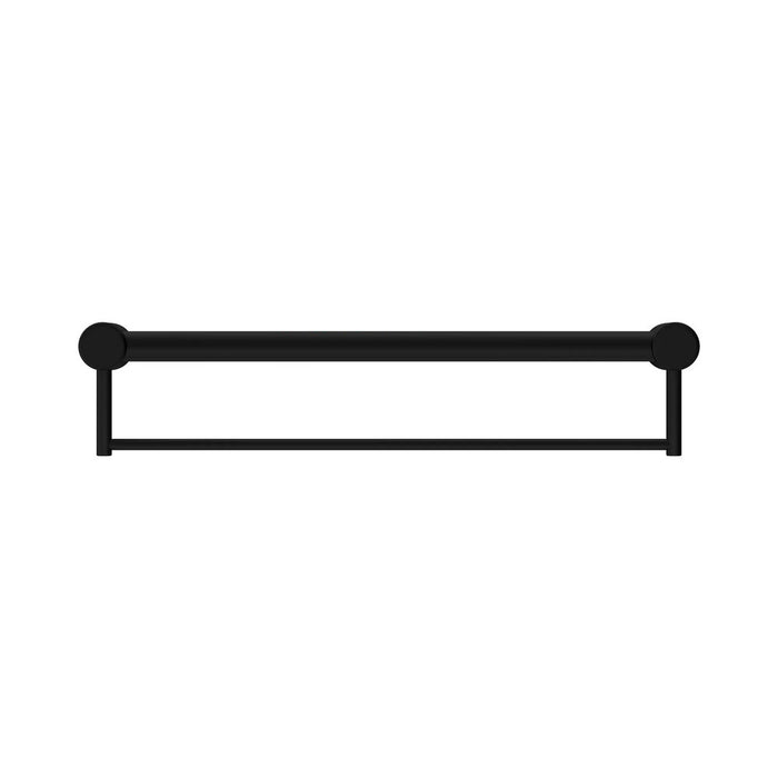 300/600/900mm Nero Mecca Care 32mm Stainless Steel Grab Rail With Towel Holder