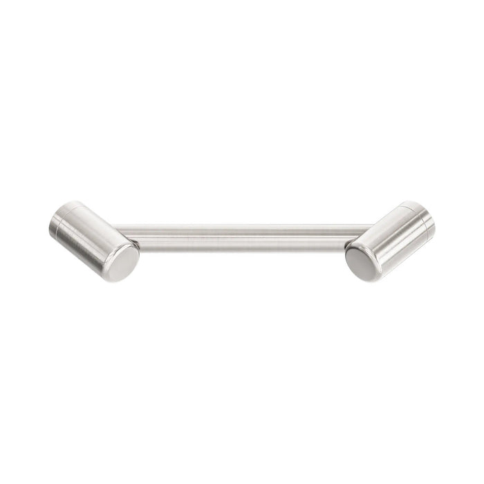 215mm Nero Mecca Care Stainless Steel 25mm Footrest Corner Grab Rail