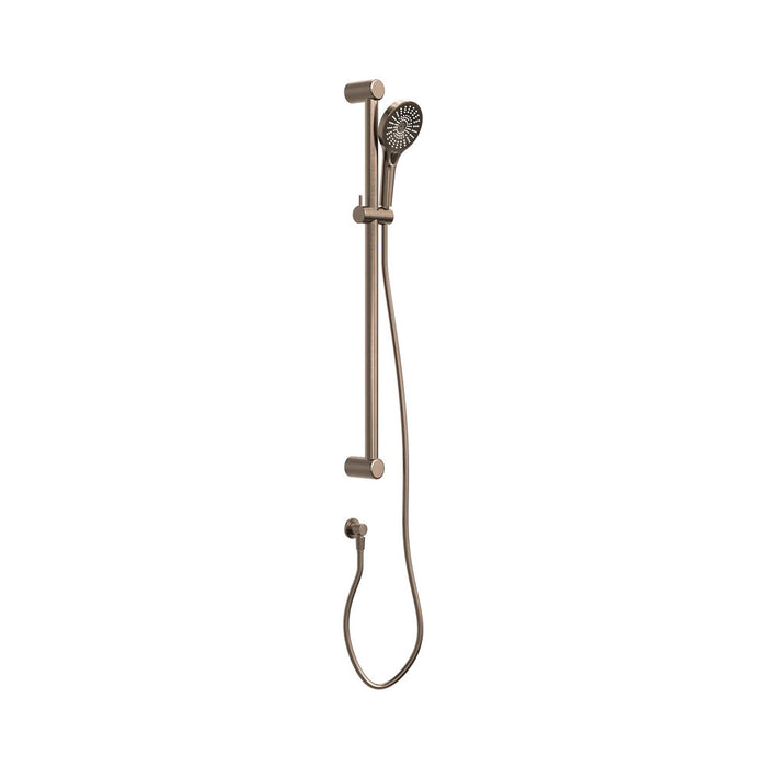 900mm Nero Mecca Care 32mm Grab Rail And Adjustable Shower Rail Set