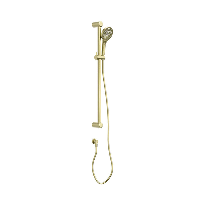 900mm Nero Mecca Care 32mm Grab Rail And Adjustable Shower Rail Set