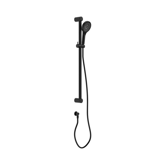 900mm Nero Mecca Care 32mm Grab Rail And Adjustable Shower Rail Set