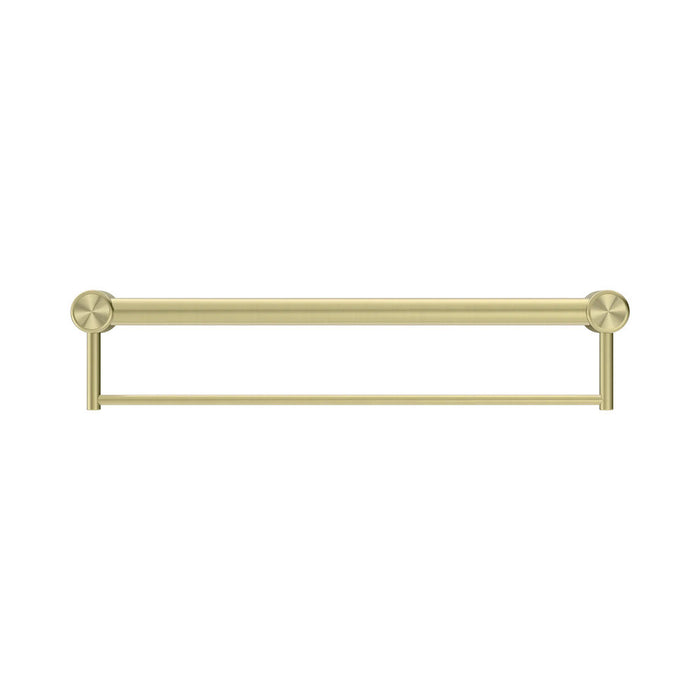 300/600/900mm Nero Mecca Care 32mm Stainless Steel Grab Rail With Towel Holder