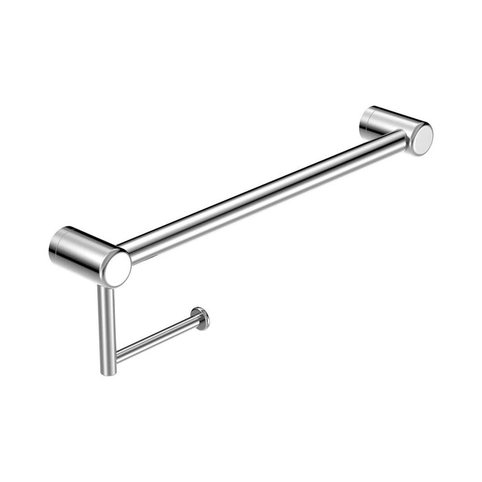 300/450mm Nero Mecca Care 25mm Stainless Steel Toilet Roll Rail