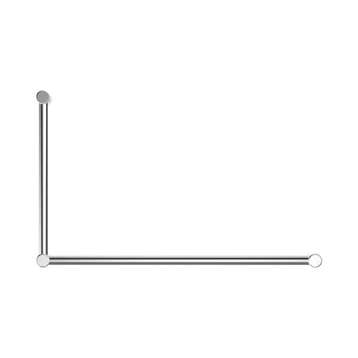 1000*600mm Nero Mecca Care 32mm 90 Degree DDA Accessible Toilet Grab Rail Set